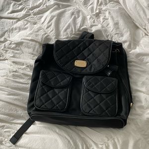 Michael Kors Black Backpack
